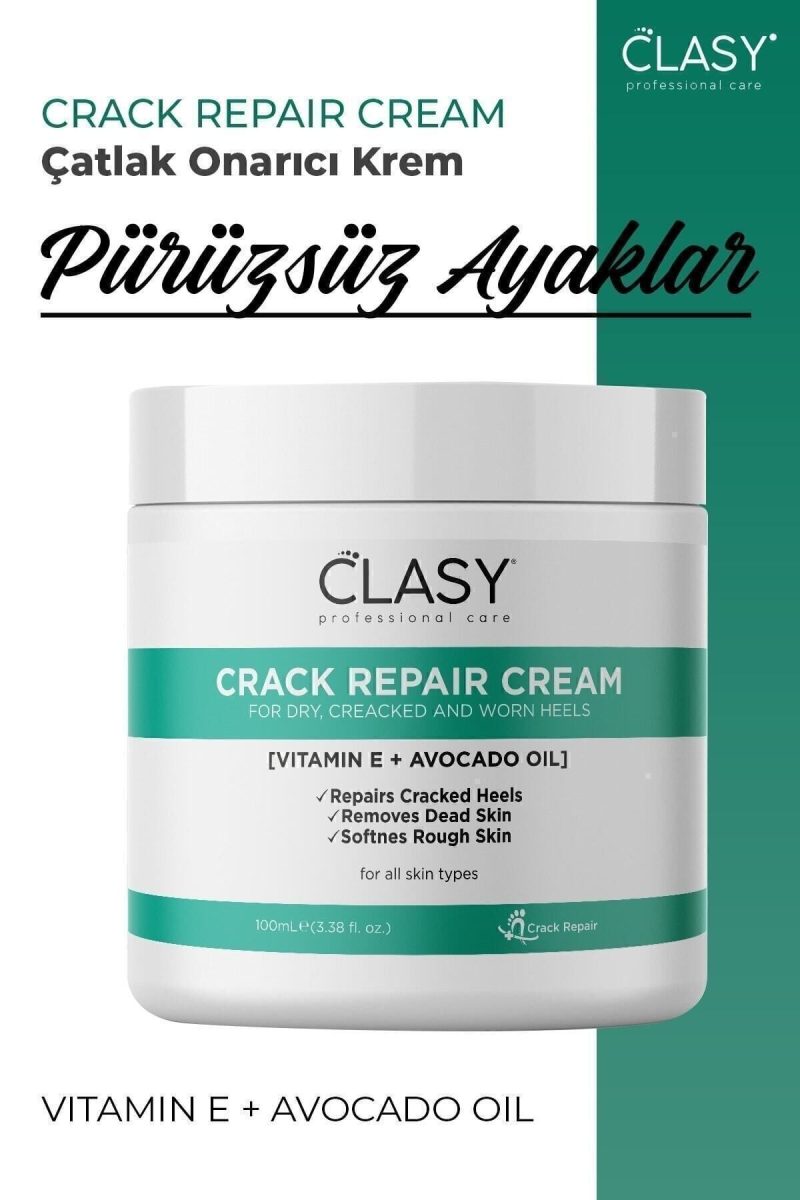 Clasy Care Clasy Krem Crack Repair Cream - Ayak Ve Topuk Çatlak Kremi