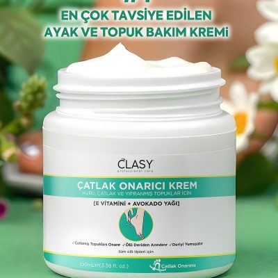 Clasy Care Clasy Krem Crack Repair Cream - Ayak Ve Topuk Çatlak Kremi