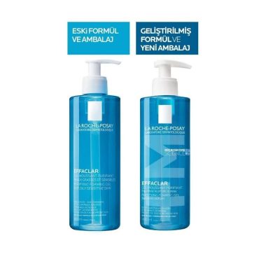 ژل شست‌وشوی صورت La Roche Posay Effaclar مناسب پوست‌های چرب و مستعد آکنه، پاک‌کننده عمقی و مات‌کننده (اورجینال + هدیه)
