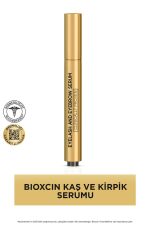 سرم تقویت‌کننده ابرو و مژه بیوکسین، حاوی کلاژن، هیالورونیک اسید، روغن کرچک، کراتین، پپتیدها، B5 و B11 (اورجینال + هدیه)