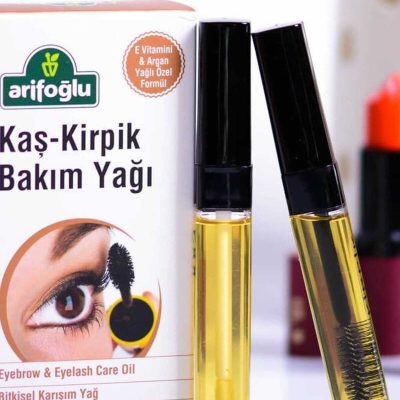Arifoğlu Kaş Kirpik Bakım Yağı 10 ml + 10 ml -Argan Yağlı & Doğal E Vitaminli