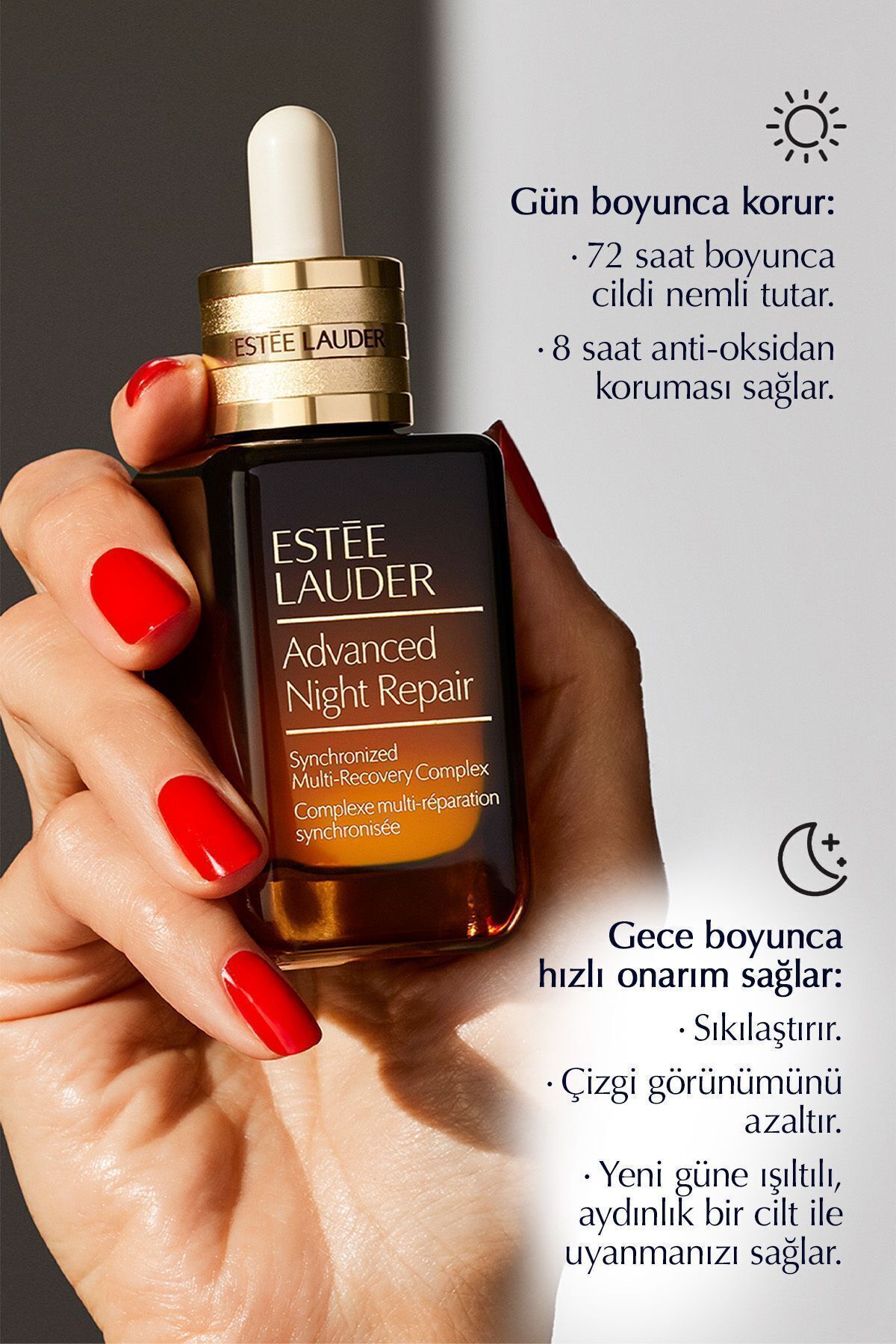 Estee Lauder Yaşlanma Karşıtı Cilt Serumu - Advanced Night Repair Onarıcı Gece Serumu 20 ml