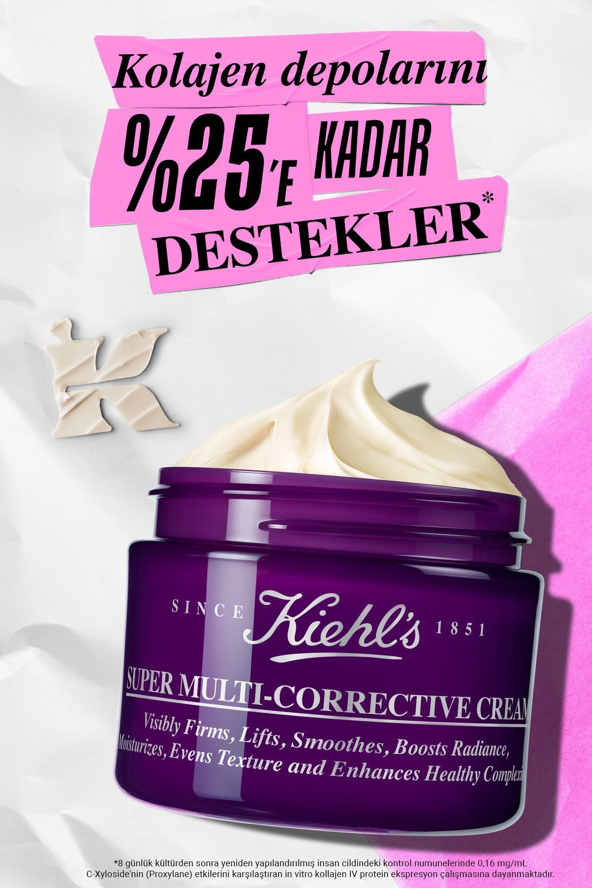Kiehl's Super Multi Corrective Yaşlanma Karşıtı 7'li Etki Sunan Bakım Kremi 50 Ml