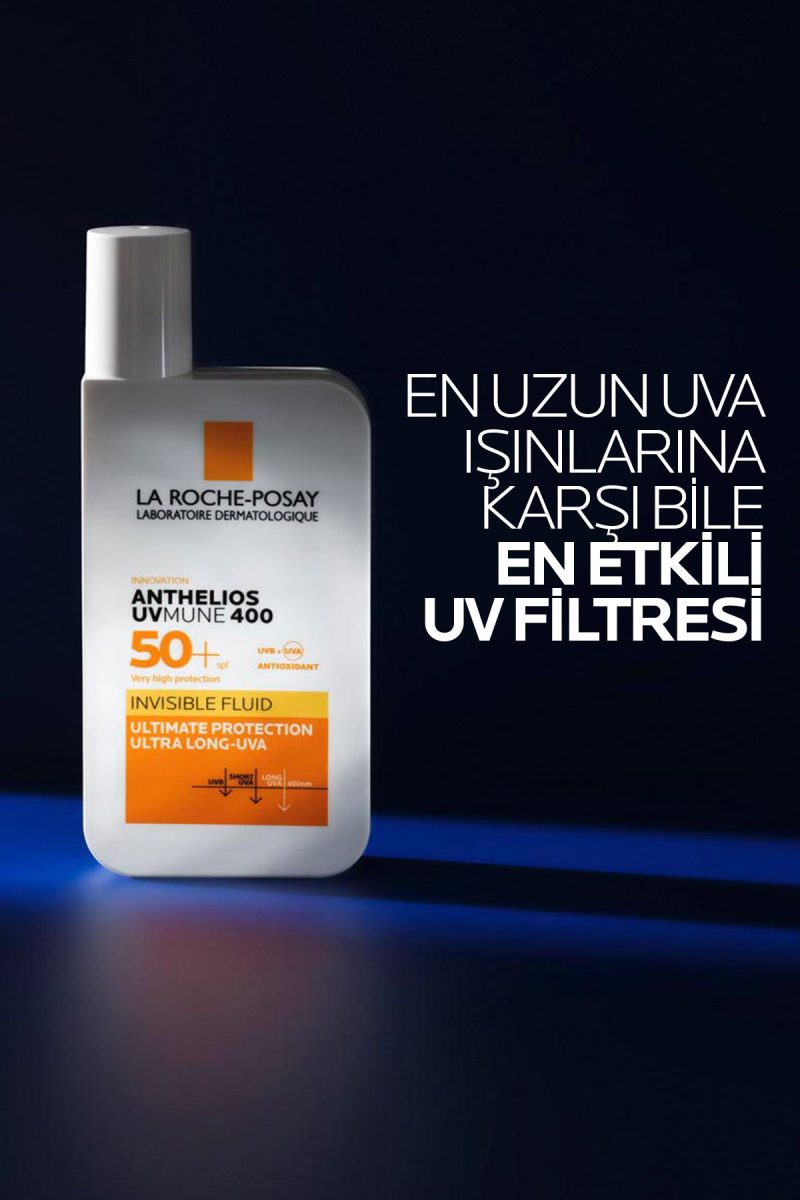 کرم ضد آفتاب La Roche Posay Anthelios Uvmune 400 Invisible Fluid با SPF50 (اورجینال + هدیه)