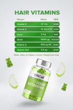 Lifecell Hair Vitamins Vitamin C Biotin Zinc - Saç Vitamini - Takviye Edici Gıda