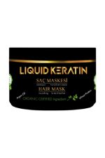 Liquid Keratin Keratin Saç Maskesi (250ML) Kuru Mat Sert Yıpranmış Yanmış Kırık Saçlar Için Onarıcı Bakım