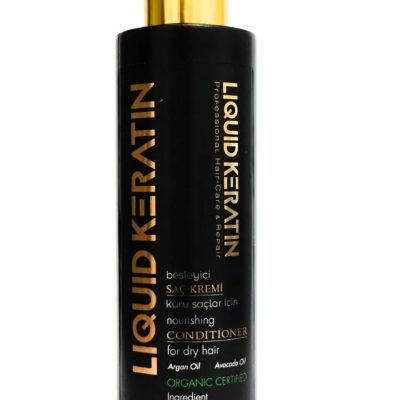 Liquid Keratin Kuru Mat Sert Kırık Yıpranmış Saç Uçları Için Durulanmayan Keratin Saç Bakım Kremi (NEMLENDİRİCİ)