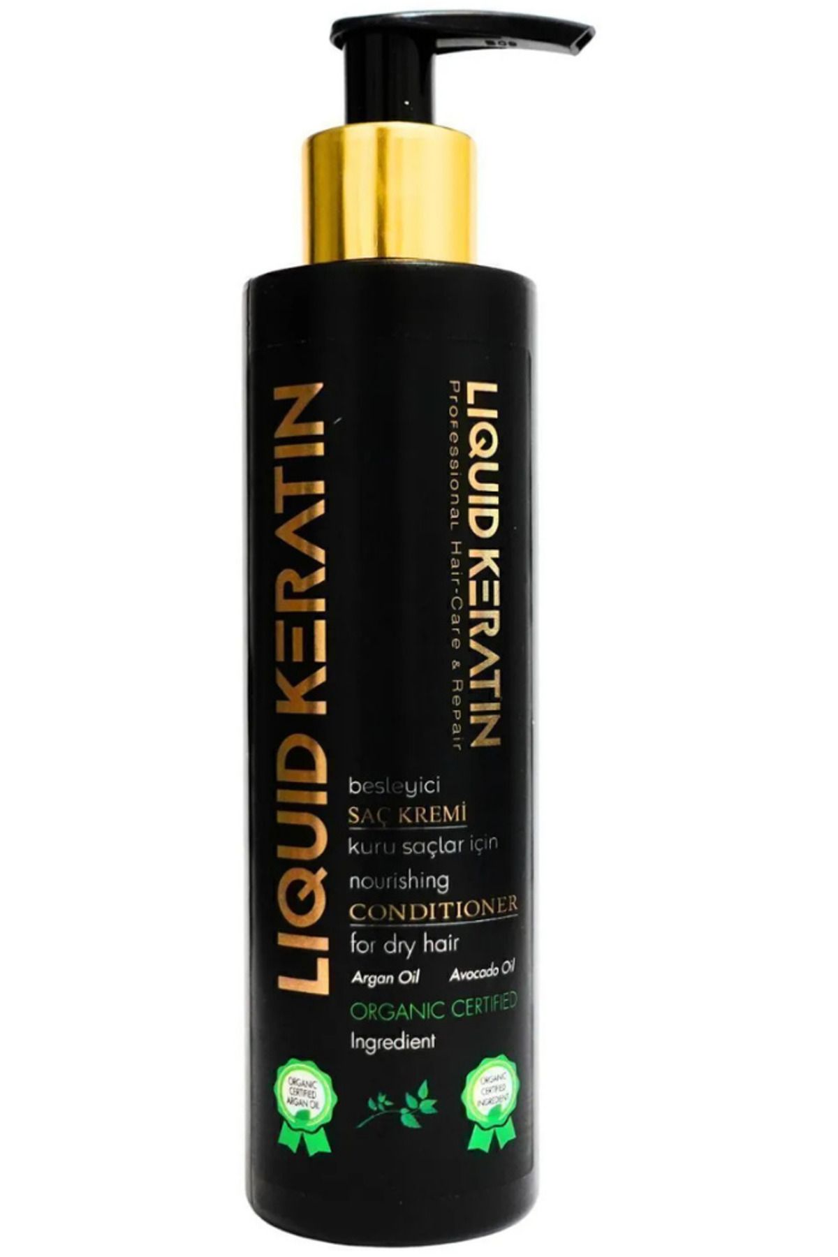 Liquid Keratin Kuru Mat Sert Kırık Yıpranmış Saç Uçları Için Durulanmayan Keratin Saç Bakım Kremi (NEMLENDİRİCİ)