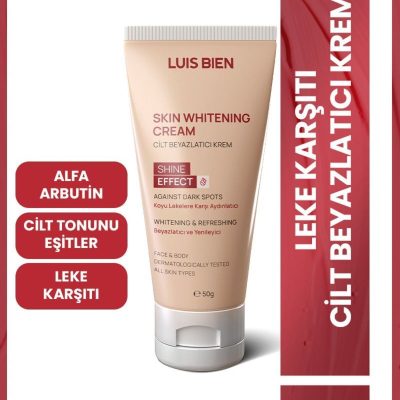 Luis Bien Cilt Beyazlatıcı Krem | Leke Karşıtı | Aydınlatıcı Bakım | 50ml | Cilt Beyazlatma