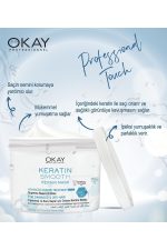 OKAYPROFESSIONNEL Keratin Smooth Onarıcı Maske 500 ml