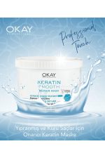 OKAYPROFESSIONNEL Keratin Smooth Onarıcı Maske 500 ml