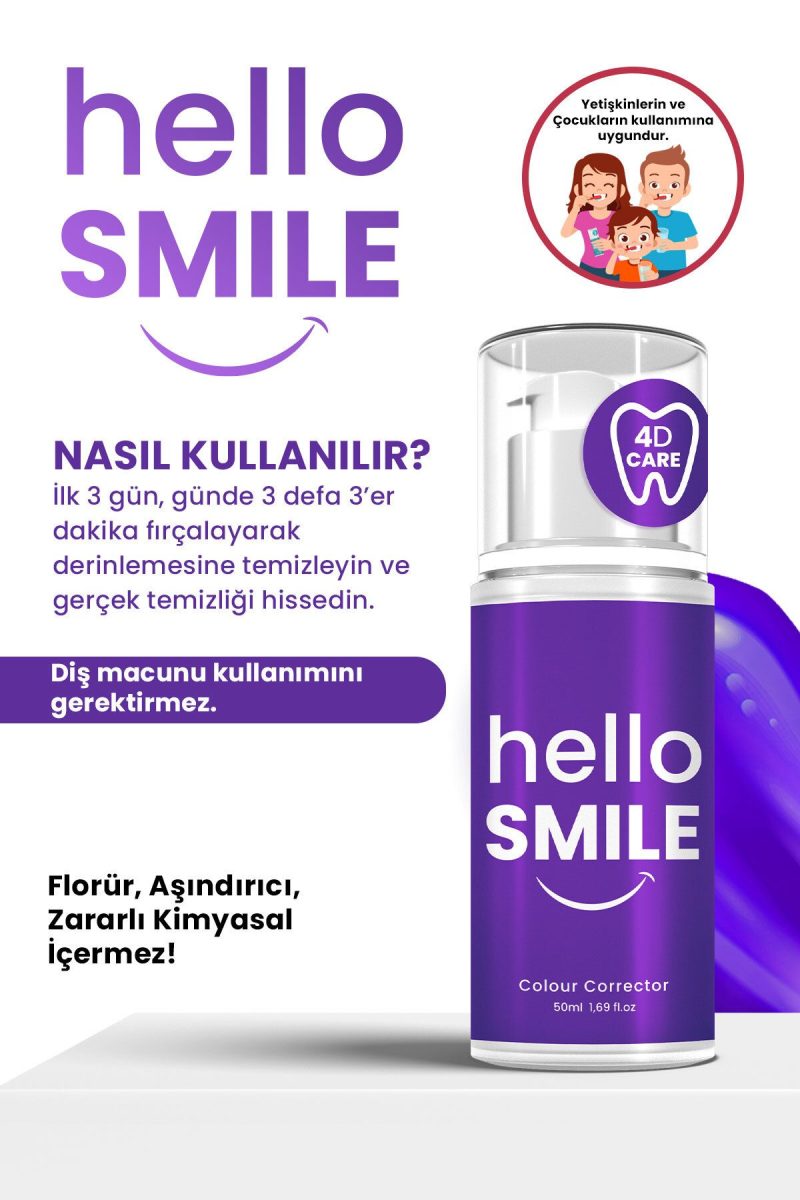 PROCSIN Hello Smile Anında Beyazlatıcı Diş Jeli 50 ml