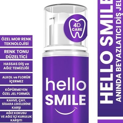 PROCSIN Hello Smile Anında Beyazlatıcı Diş Jeli 50 ml
