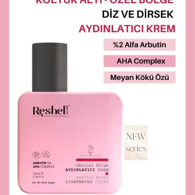 Reshell Genital Bölge Koltuk Altı Diz Dirsek Kararma Karşıtı Aydınlatıcı Renk Açıcı Krem