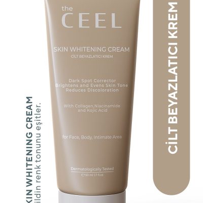 The Ceel Cilt Beyazlatıcı Aydınlatıcı Glutatyonlu Leke Karşıtı Krem Kolajen, Niacinamide & Kojik Asitli 50 ml