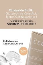 The Ceel Cilt Beyazlatıcı Aydınlatıcı Glutatyonlu Leke Karşıtı Krem Kolajen, Niacinamide & Kojik Asitli 50 ml