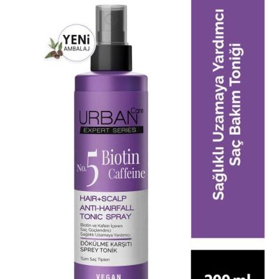 Urban Care Expert Biotin Ve Kafein Dökülme Karşıtı Saç Bakım Toniği-200 ml-vegan