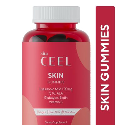 Vita Ceel Cilt Vitamini Çiğnenebilir Vegan Gummy, Hyaluronic Acid, Vitamin C, Glutatyon, Q10, Ala, Biotin