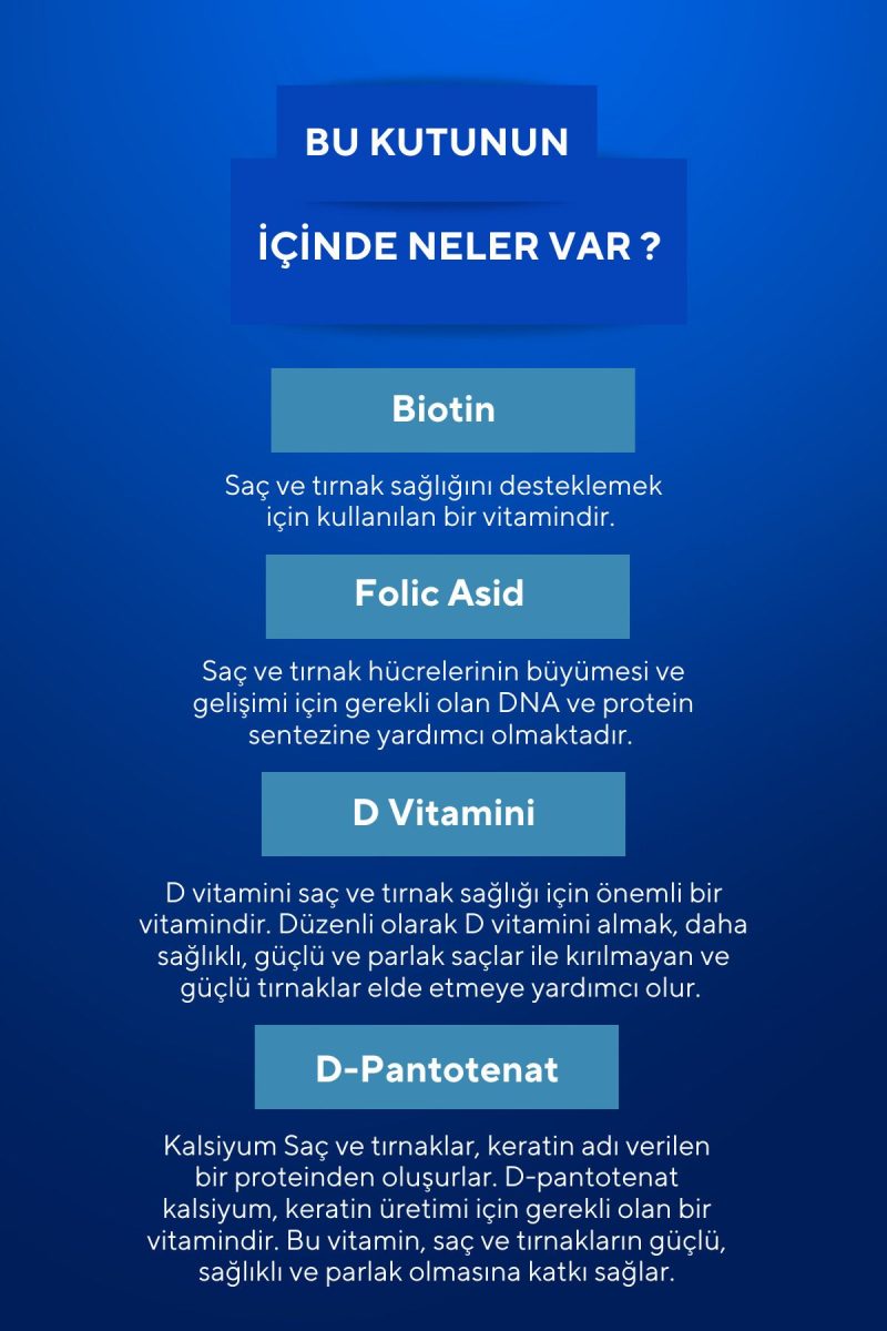 Vita Ceel Saç Tırnak Vitamini Çiğnenebilir Vegan Gummy Biotin 5000, Vitamin D, Çinko, Folik Asit, At Kuyruğu