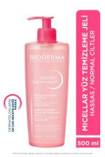 Bioderma Sensibio Foaming Gel Hassas ve Normal Ciltler Durulanan Micellar Yüz Temizleme Jeli 500 ml