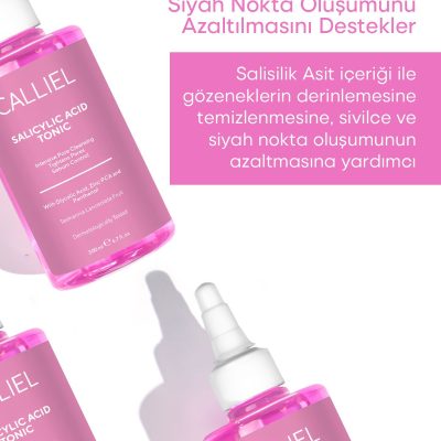CALLİEL Sivilce Ve Siyah Nokta Karşıtı Arındırıcı Salisilik Asit Tonik 200 Ml