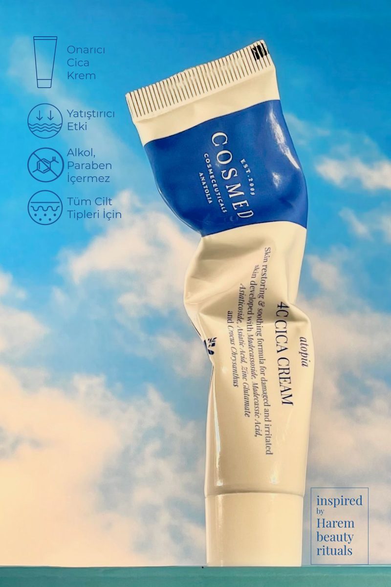 COSMED Atopia 4c Cica Centella Cream-hasar Görmüş Ciltler Için Yatıştırıcı Onarıcı Bariyer Krem 40 ml