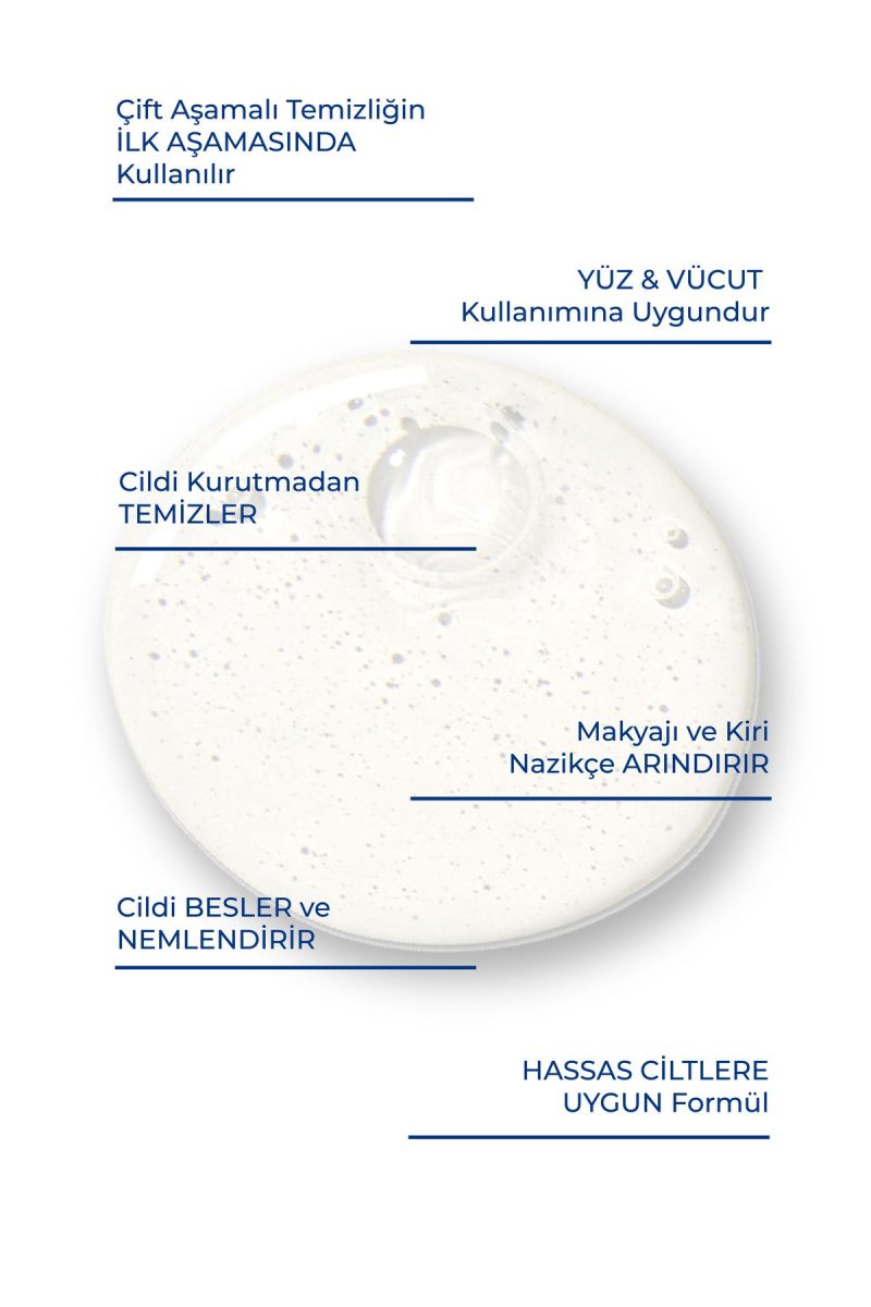 COSMED Atopia Cleansing Oil - Yüz Ve Vücut İçin Temizleme Yağı - Yağ Bazlı Temizleyici 1000 ml