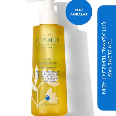 COSMED Atopia Cleansing Oil - Yüz Ve Vücut İçin Temizleme Yağı - Yağ Bazlı Temizleyici 200 ml