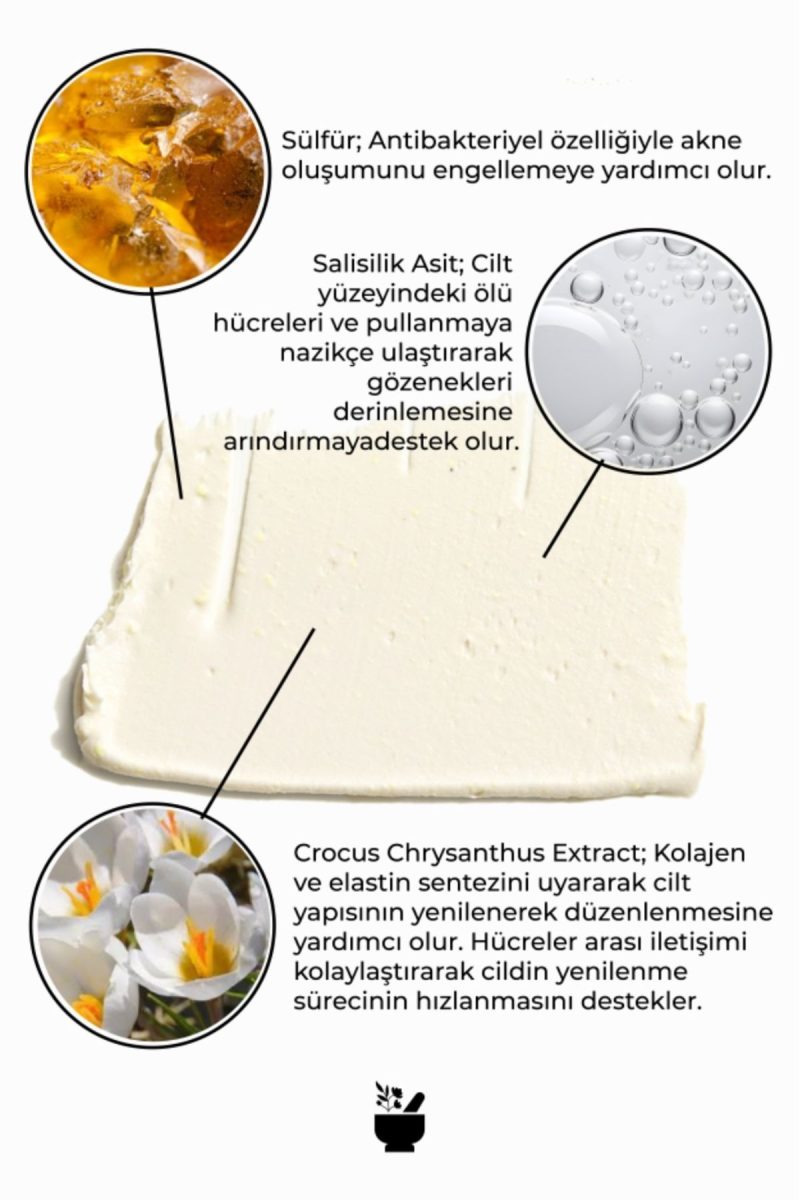 COSMED Skinologist Salicylic Sulfur Mask/siyah Nokta Karşıtı Kil Maskesi 75 ml