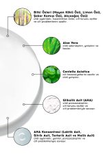 Cream Co. Aha Bha C Vitamini Serum | Cilt Tonu Eşitleyici Gözenek Sıkılaştırıcı | Glikolik Asit Centella