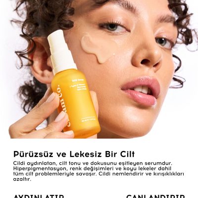 Cream Co. Sos C Vitamini Arbutin Serum | Aydınlatıcı Cilt Tonu Eşitleyici | Niacinamide | Tüm Cilt Tipleri