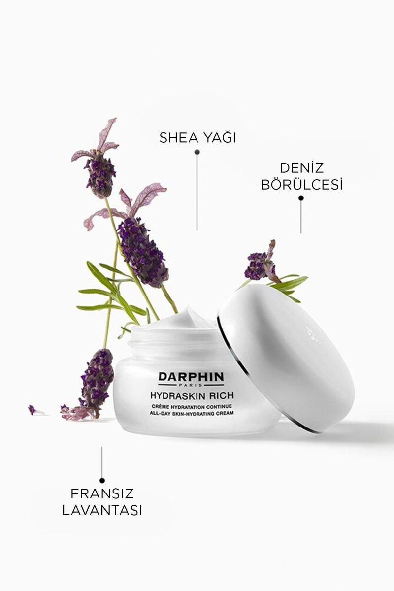 Darphin Nemlendirici- Hydraskin Rich All Day Skin Hydrating Cream- Kuru Ciltler 50 ml 882381004651