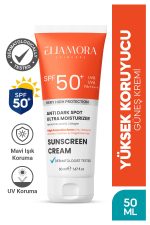 eliamora Yoğun Leke Karşıtı +50 Spf Güneş Kremi