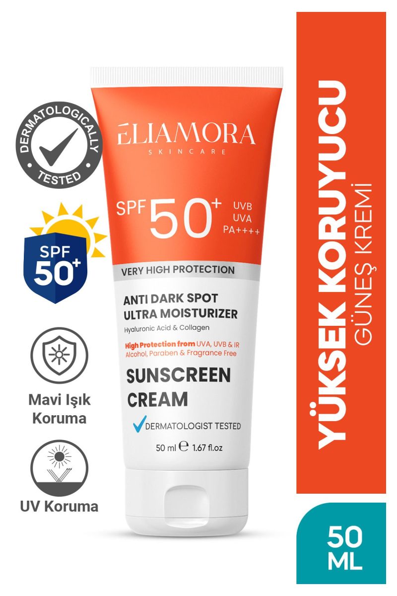 eliamora Yoğun Leke Karşıtı +50 Spf Güneş Kremi