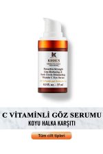 Kiehl's Powerful-strength Koyu Halka Karşıtı Göz Serumu - C Vitamini Ve Hyalüronik Asit Içeriğiyle