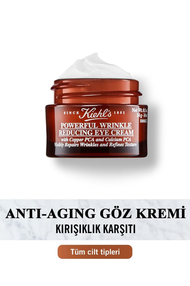 Kiehl's Powerful Wrinkle Kırışıklık Ve Koyu Halka Karşıtı Güçlü Göz Kremi 14 Ml