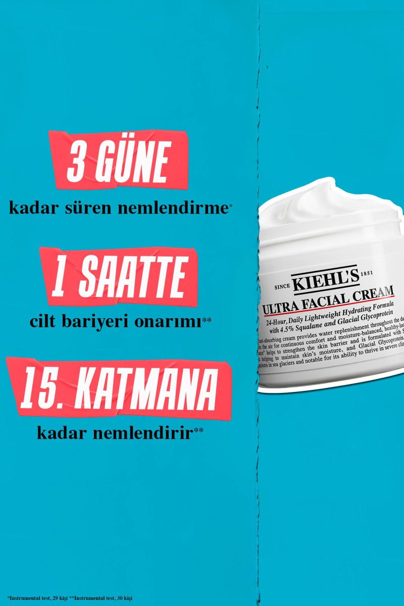 Kiehl's Ultra Facial 24 Saat Nemlendirici Günlük Krem 50 ml