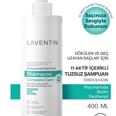 Laventin Dökülen Ve Geç Uzayan Saçlar Için 11 Aktif Içerikli Saç Dökülmesi Karşıtı Şampuan 400 ml
