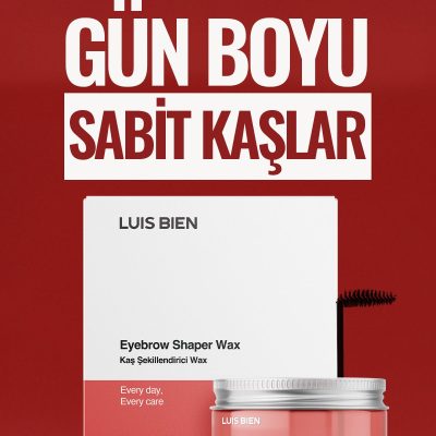 Luis Bien Kaş Şekillendirici Wax | Doğal Sabitleme & Uzun Süre Kalıcı Etki | Hint Yağı İçerikli Bakım