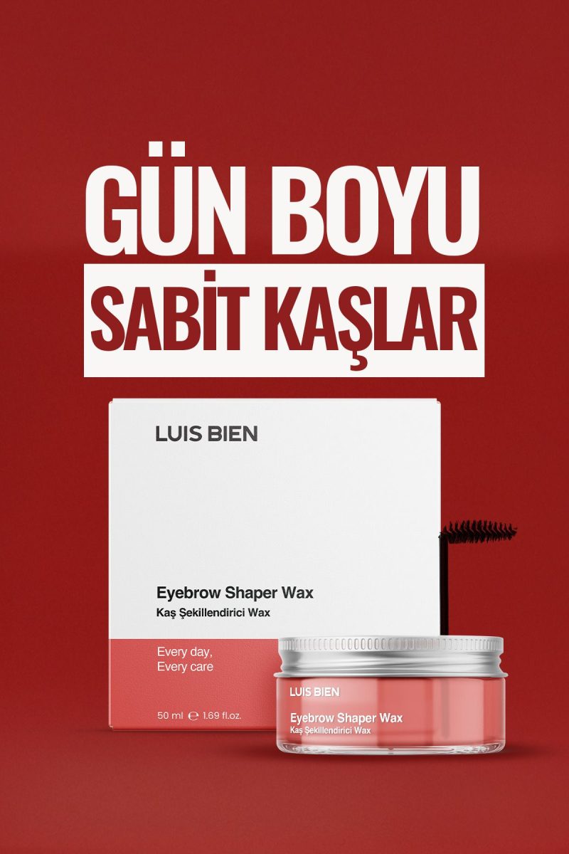 Luis Bien Kaş Şekillendirici Wax | Doğal Sabitleme & Uzun Süre Kalıcı Etki | Hint Yağı İçerikli Bakım