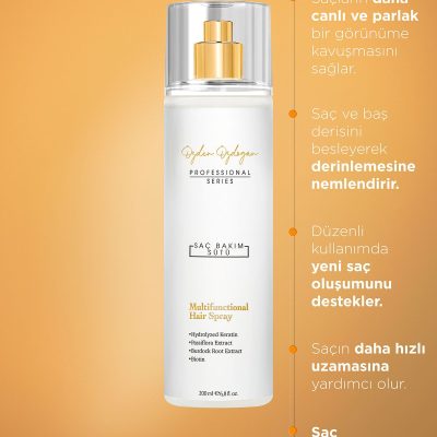ÖZDEN ÖZDOĞAN Güçlendirici, Besleyici Ve Onarıcı Saç Bakım Sütü Keratin & Biotin 200 ml