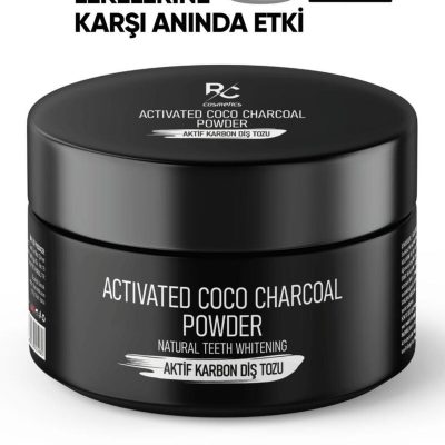 RC COSMETİCS Aktif Karbon Diş Temizleme Tozu
