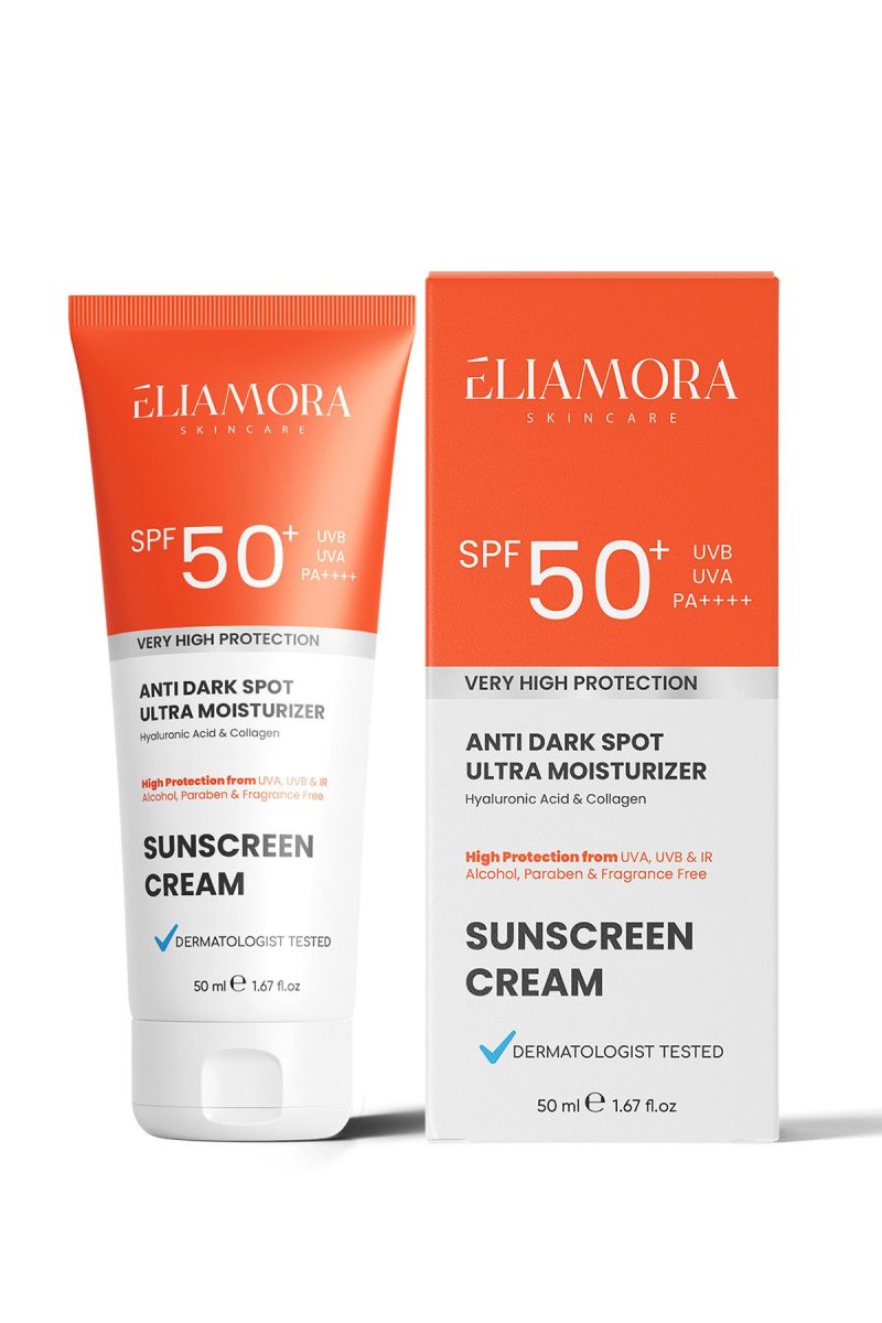 کرم ضد آفتاب قوی الیامورا با خاصیت ضد لک و SPF 50+