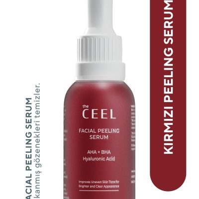 The Ceel Aha Bha Cilt Tonu Eşitleyici, Canlandırıcı, Yenileyici Kırmızı Peeling Serum 30 ml