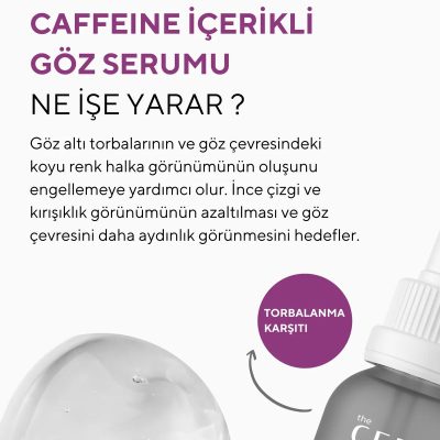 The Ceel Göz Bakım Seti - Göz Altı Serumu ve Göz Kremi (Morluk ve Şişkinlik Karşıtı)