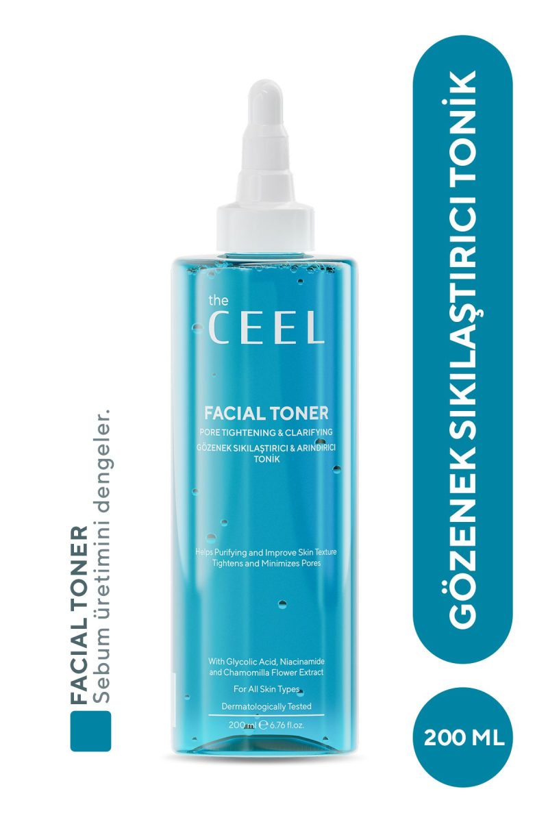 The Ceel Gözenek Sıkılaştırıcı Leke Karşıtı Glikolik Asit Içerikli Mayıs Papatyası Özlü Tonik 200 ml