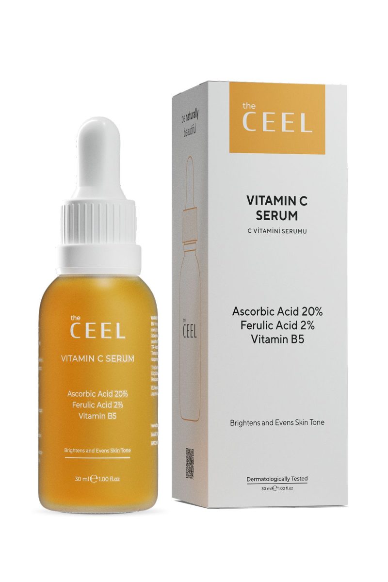 The Ceel Leke Karşıtı Aydınlatıcı Vitamin C Serum Glutatyon, Ferulic Asit, Ascorbic Asit 30 ml