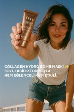 The Ceel Soyulabilen Kolajen Maske Glutatyon, Ceramide Np ve Yeşil Çay Özlü 50 ml