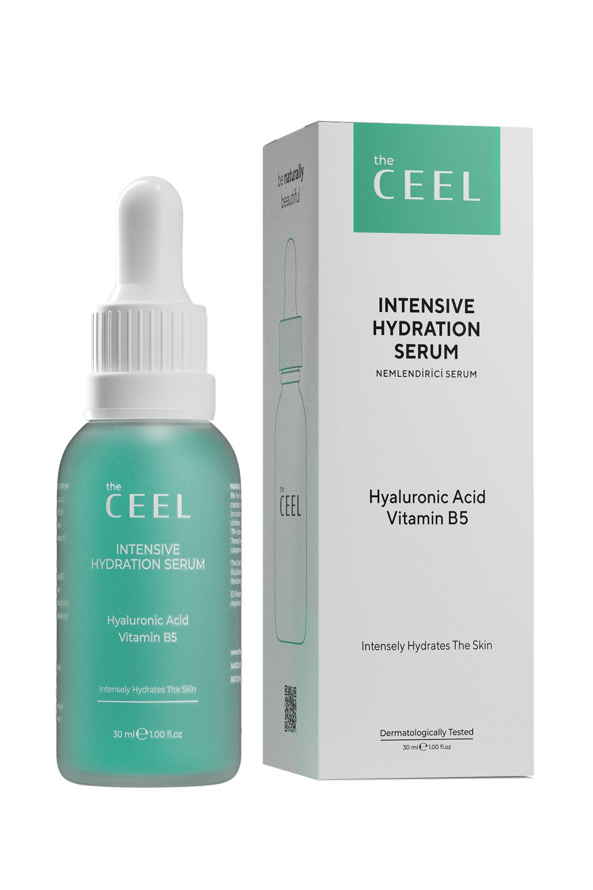 The Ceel Yoğun Nemlendirici ve Onarıcı Serum Hyaluronıc Acıd, Sodium Pca, Panthenol B5 Etkili 30 ml