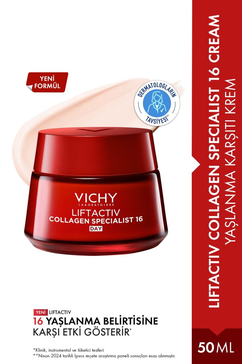 Vichy Liftactiv Collagen Specialist 16 Gündüz Kremi 50 ml
